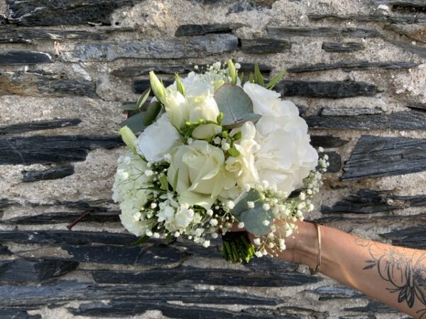 Bouquet de mariée blanc – Image 2