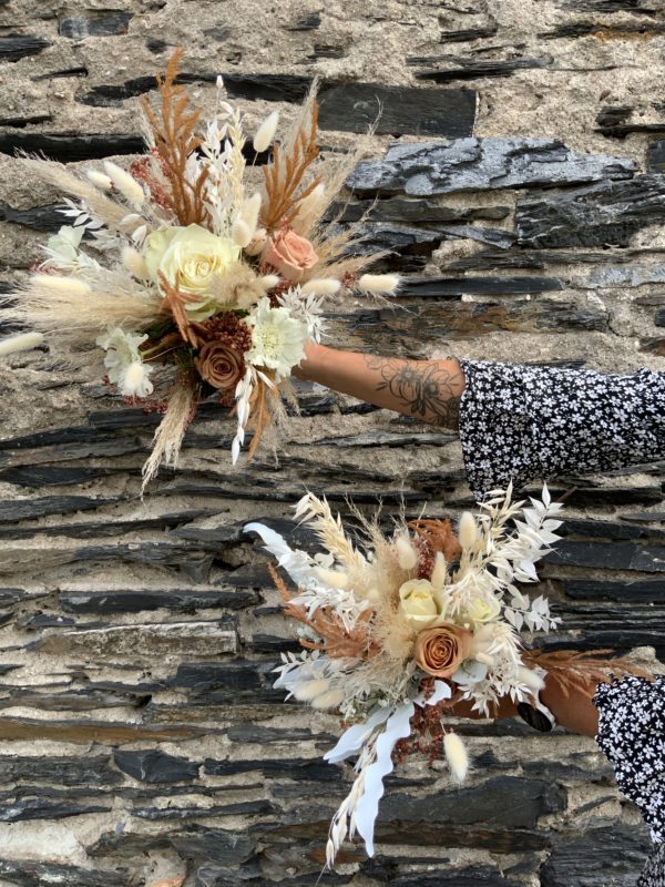 Bouquet de mariée terracotta – Image 2