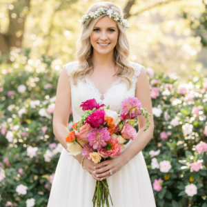 Bouquet de mariée à l anglaise