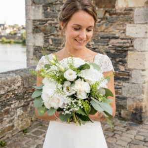 Bouquet de mariée romantique