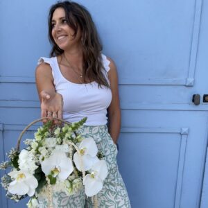 Bouquet de mariée sac
